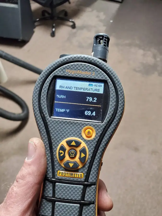 Moisture meter humidity assessment for Fire & Smoke Damage Restoration in Santa Clarita