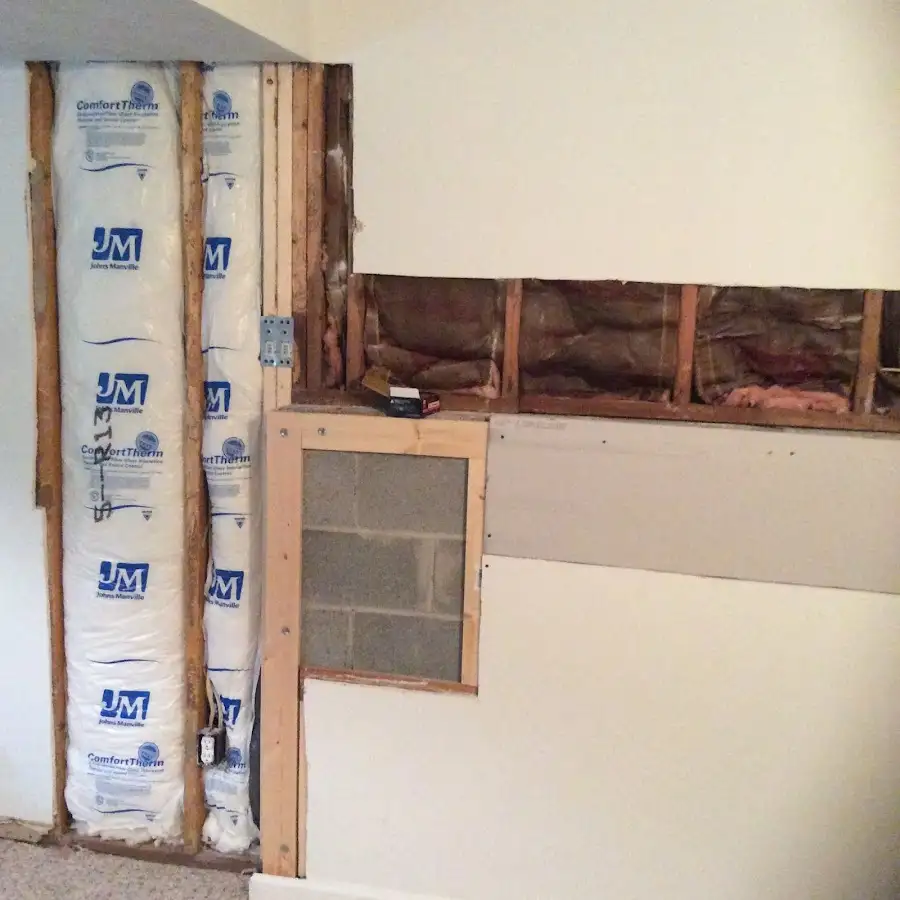 Wall insulation replacement during Structural Drying in Santa Clarita